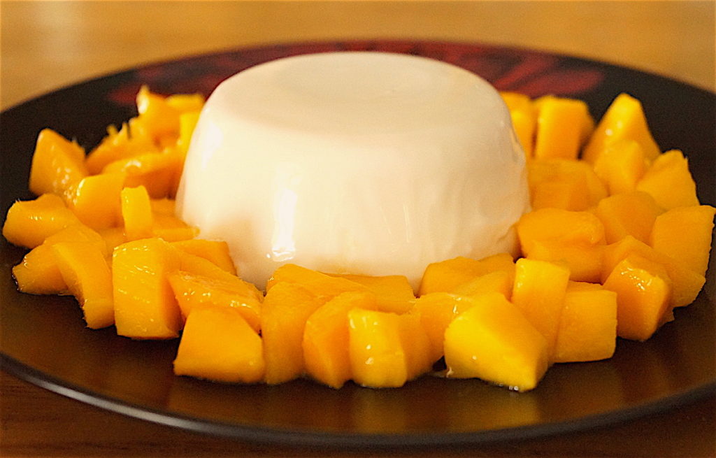 Coconut Panacotta With Fresh Mango | Not-So-Serious Eats - Food Blogs