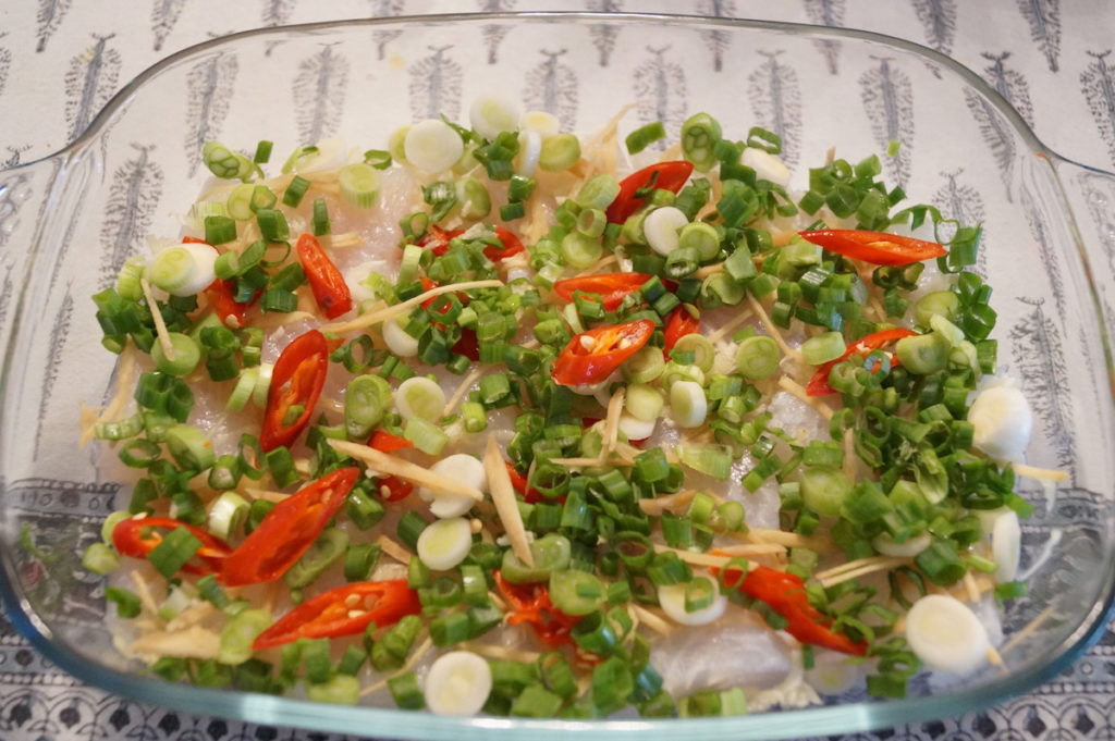 Steamed Fish in Oyster Sauce NotSoSerious Eats Food Blogs