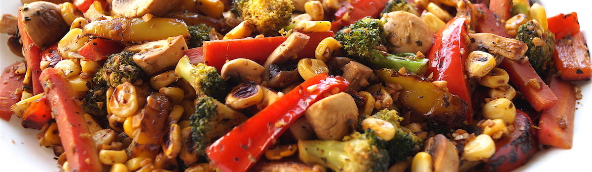 Stir Fried Vegetables with Mint and Fennel Seeds