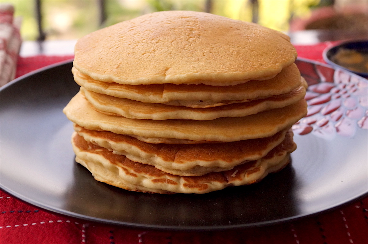 fluffy pancakes without eggs